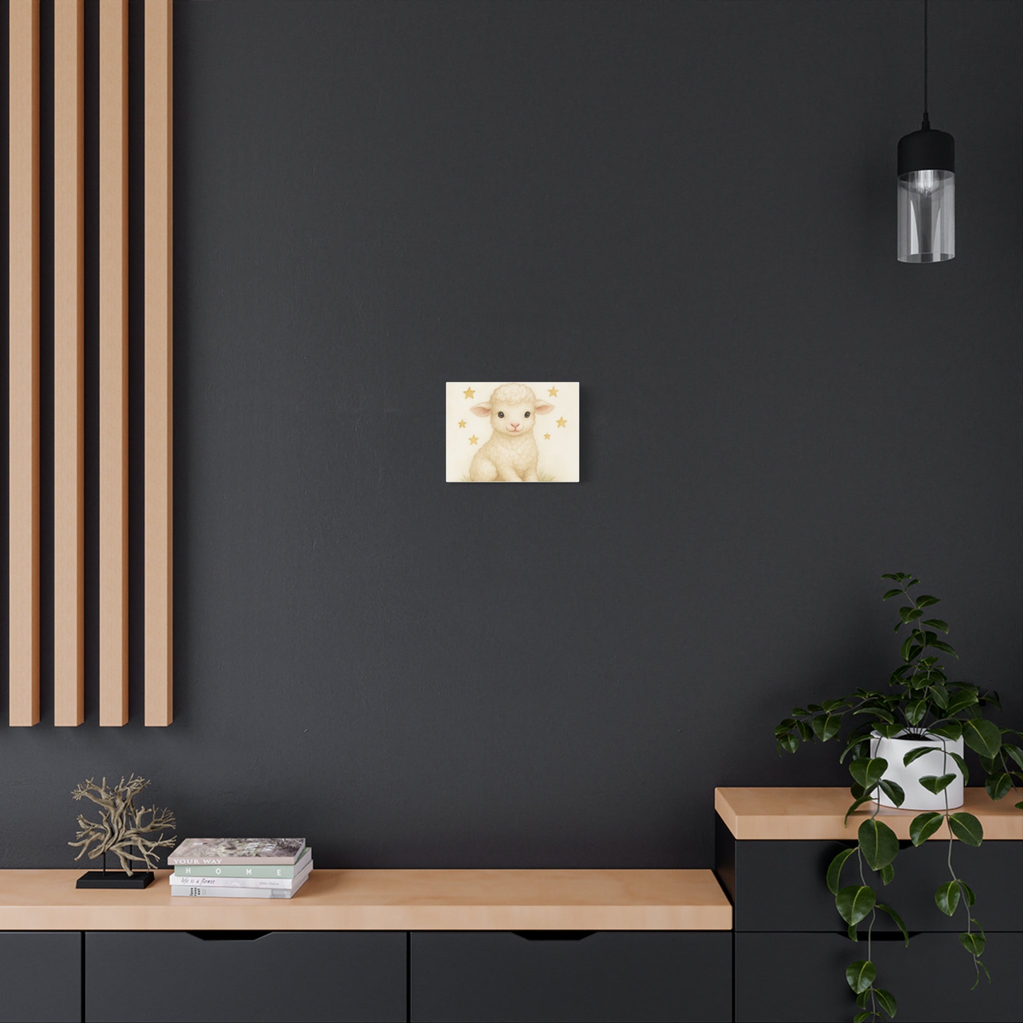Wall art sheep